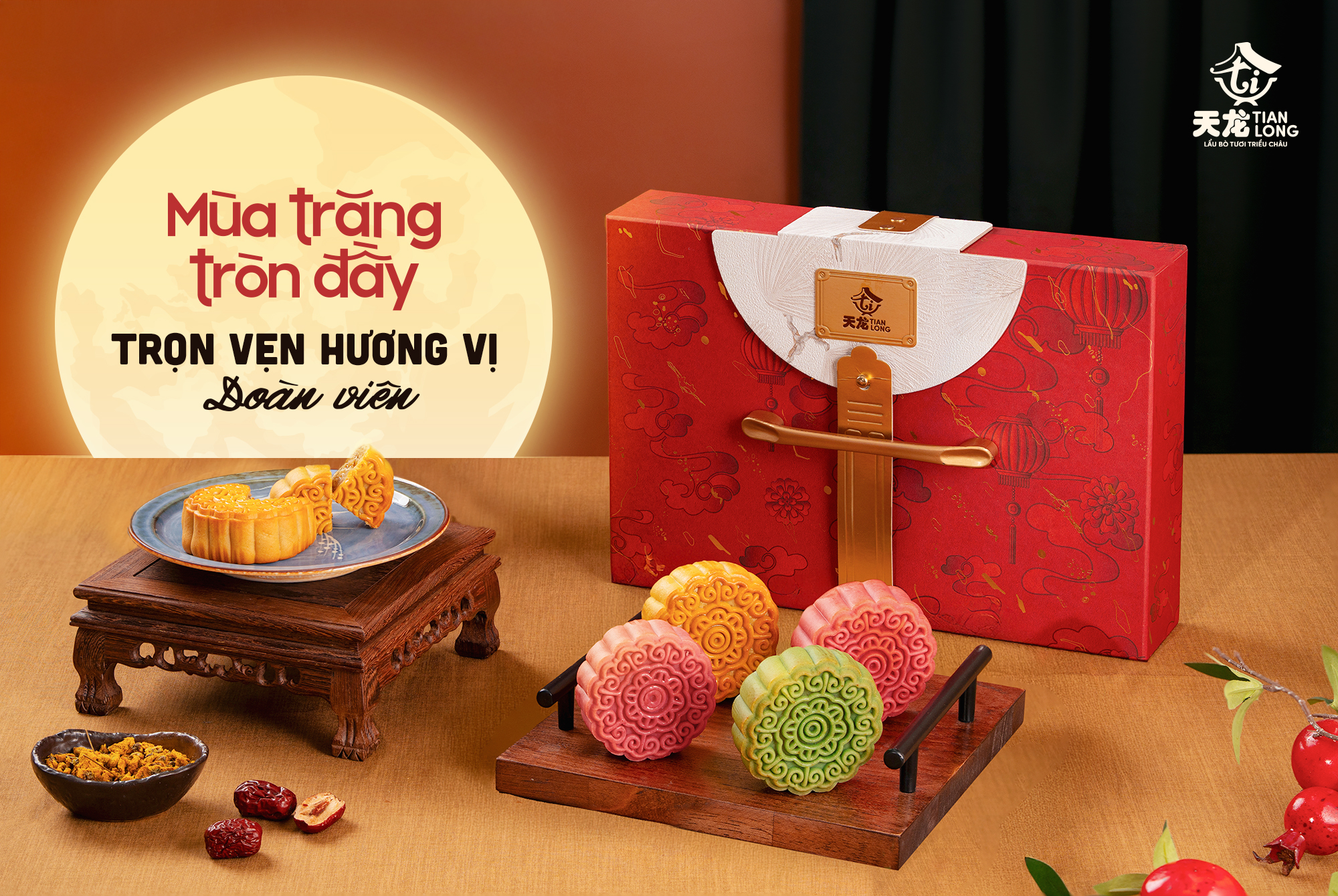 THIÊN LONG BẢO NGUYỆT – TRĂNG VÀNG ĐOÀN VIÊN, QUÀ TẶNG VINH HOA